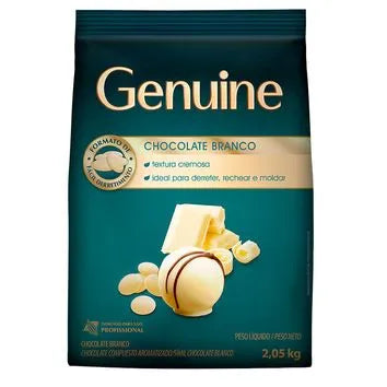 Chocolate Gotas Branco 2,05kg Genuine - CARGILL