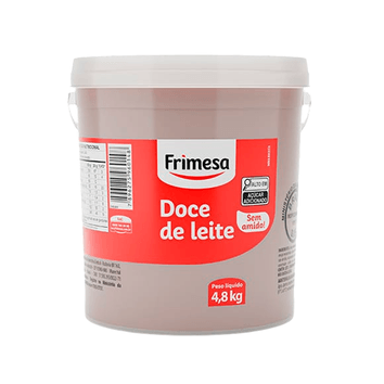 Doce de Leite Tradicional Balde 4,8kg - FRIMESA
