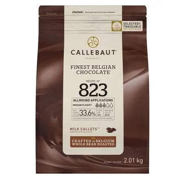 Chocolate Ao Leite 823 - 33,6% 2,01kg CALLEBAUT